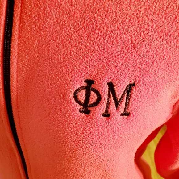 Port Authority Womens Pink Value Fleece Jacket - Picture 5 of 7